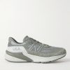 + WTAPS® 990v6 Leather-Trimmed Suede and Mesh Sneakers + WTAPS® 990v6 Leather-Trimmed Suede and Mesh Sneakers