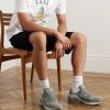 + WTAPS® 990v6 Leather-Trimmed Suede and Mesh Sneakers - OU + WTAPS® 990v6 Leather-Trimmed Suede and Mesh Sneakers - OU
