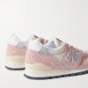 996 Suede and Mesh Sneakers - BK