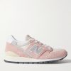 996 Suede and Mesh Sneakers