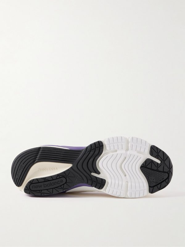 990v6 Suede-Trimmed Mesh Sneakers - E1 990v6 Suede-Trimmed Mesh Sneakers - E1