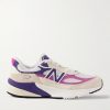 990v6 Suede-Trimmed Mesh Sneakers 990v6 Suede-Trimmed Mesh Sneakers
