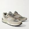 991 Suede and Mesh Sneakers - FR 991 Suede and Mesh Sneakers - FR