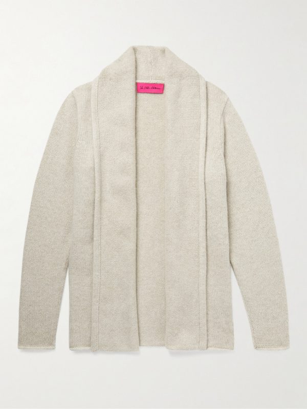 Shawl-Collar Cashmere Cardigan