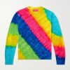 Rainbow Void Tie-Dyed Cashmere Sweater Rainbow Void Tie-Dyed Cashmere Sweater