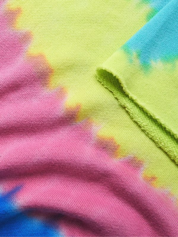 Rainbow Void Tie-Dyed Cotton and Cashmere-Blend Jersey T-Shirt - E1 Rainbow Void Tie-Dyed Cotton and Cashmere-Blend Jersey T-Shirt - E1