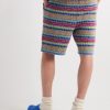 Fair Isle Cashmere Shorts - BK Fair Isle Cashmere Shorts - BK