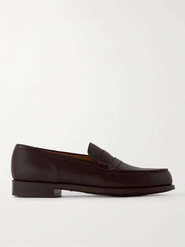 180 Full-Grain Leather Penny Loafers 180 Full-Grain Leather Penny Loafers