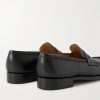 180 Full-Grain Leather Penny Loafers - BK 180 Full-Grain Leather Penny Loafers - BK