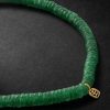 Rainbow Peace Sign Gold Multi-Stone Beaded Bracelet - BK Rainbow Peace Sign Gold Multi-Stone Beaded Bracelet - BK