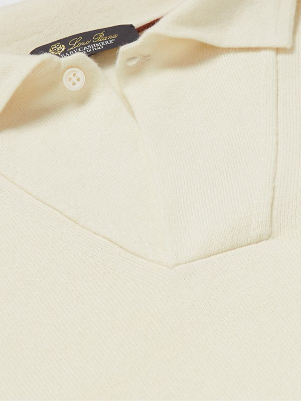 Baby Cashmere Polo Shirt - CU Baby Cashmere Polo Shirt - CU
