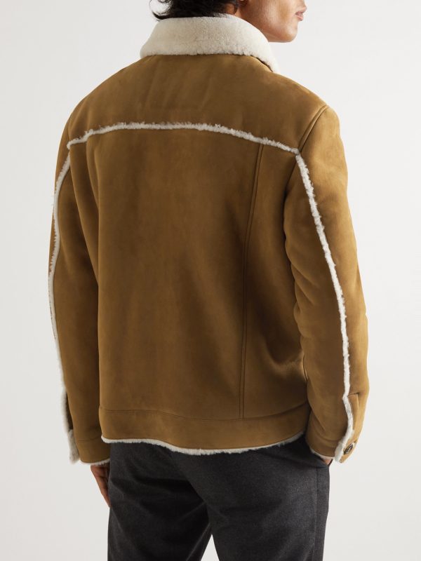 Heiden Shearling Jacket - BK Heiden Shearling Jacket - BK