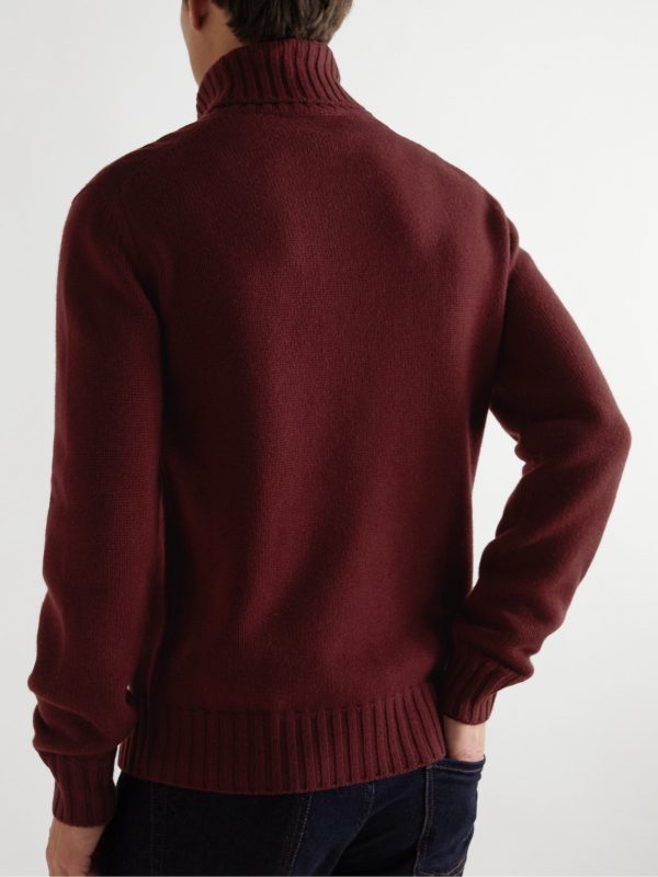 Grafton Cashmere Rollneck Sweater - BK Grafton Cashmere Rollneck Sweater - BK