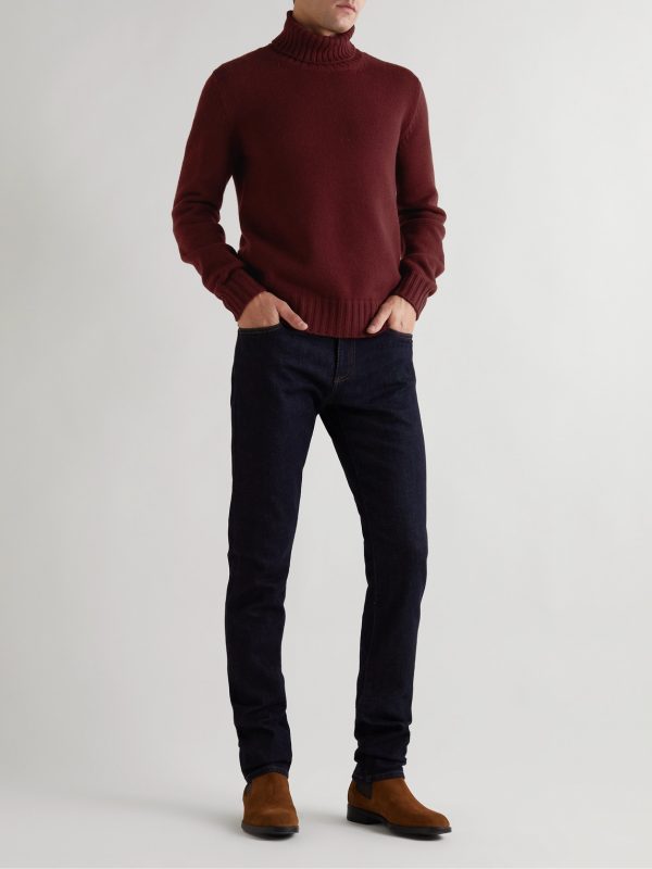 Grafton Cashmere Rollneck Sweater - OU Grafton Cashmere Rollneck Sweater - OU