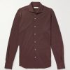 Andrew Wool-Piqué Shirt Andrew Wool-Piqué Shirt