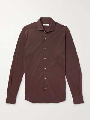 Andrew Wool-Piqué Shirt Andrew Wool-Piqué Shirt