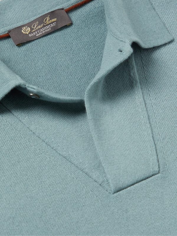 Baby Cashmere Polo Shirt - CU Baby Cashmere Polo Shirt - CU