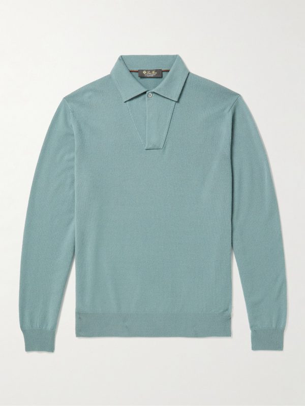 Baby Cashmere Polo Shirt Baby Cashmere Polo Shirt