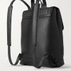 Full-Grain Leather Backpack - BK Full-Grain Leather Backpack - BK