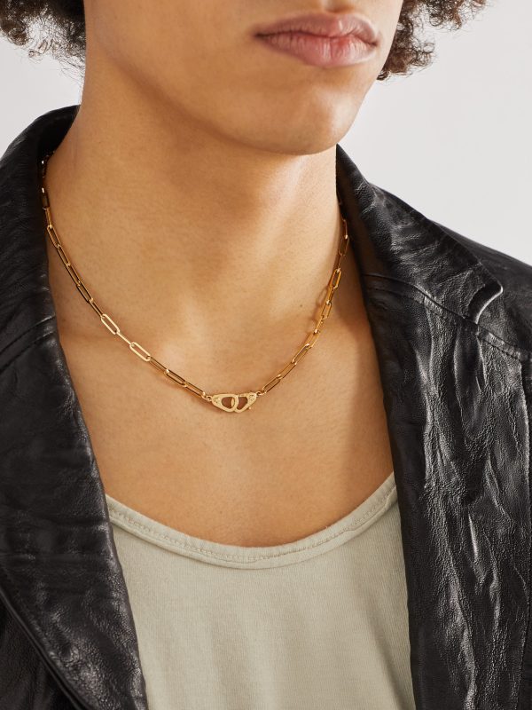 Sister Hook 18-Karat Gold Necklace - OU