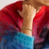 Midsized Mixed Link 18-Karat Yellow and White Gold Diamond Bracelet - FR Midsized Mixed Link 18-Karat Yellow and White Gold Diamond Bracelet - FR