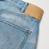 Wesley Wide-Leg Distressed Denim Shorts - CU Wesley Wide-Leg Distressed Denim Shorts - CU