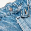 Wesley Wide-Leg Distressed Denim Shorts - E1 Wesley Wide-Leg Distressed Denim Shorts - E1