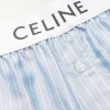 Straight-Leg Striped Silk Pyjama Shorts - E1