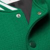 Teddy Appliquéd Virgin Wool-Blend and Leather Varsity Jacket - CU Teddy Appliquéd Virgin Wool-Blend and Leather Varsity Jacket - CU