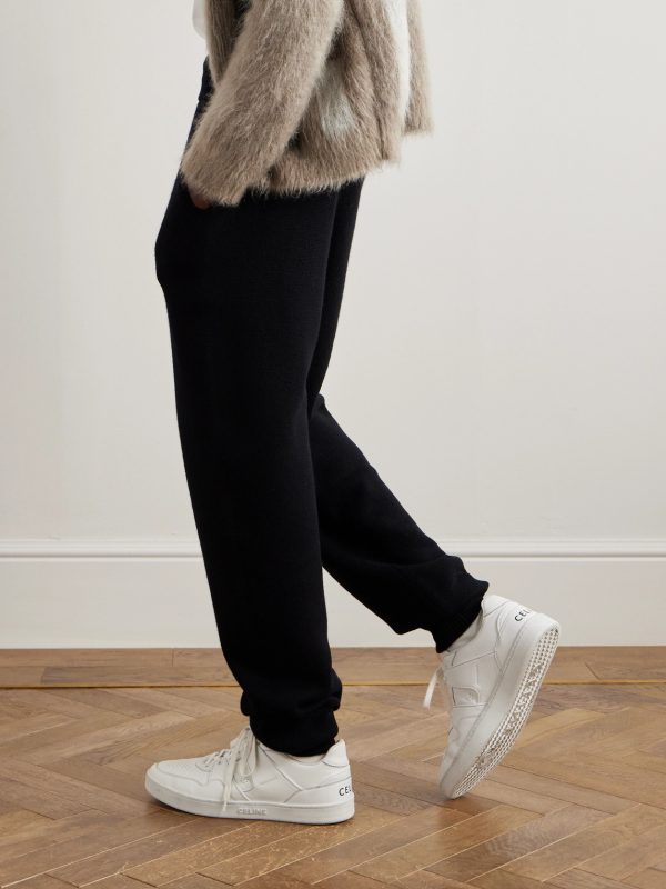 Tapered Wool and Cashmere-Blend Sweatpants - BK
