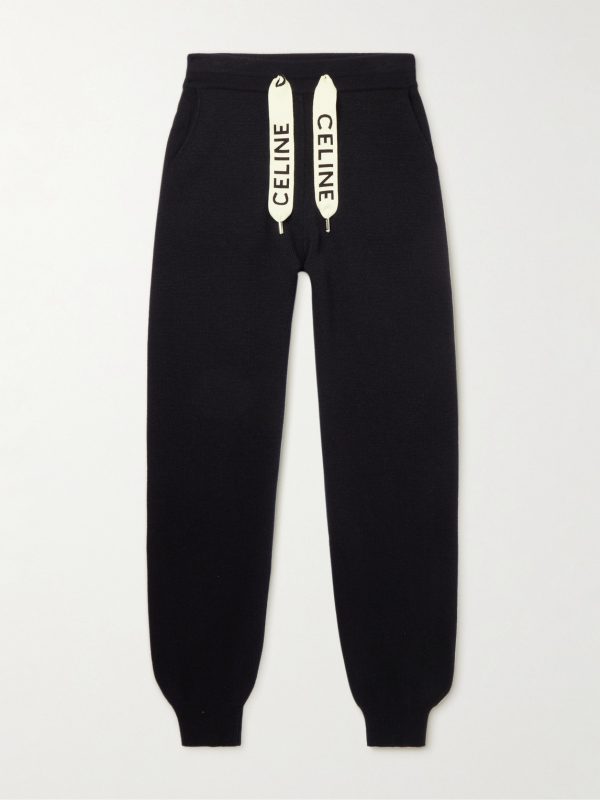 Tapered Wool and Cashmere-Blend Sweatpants