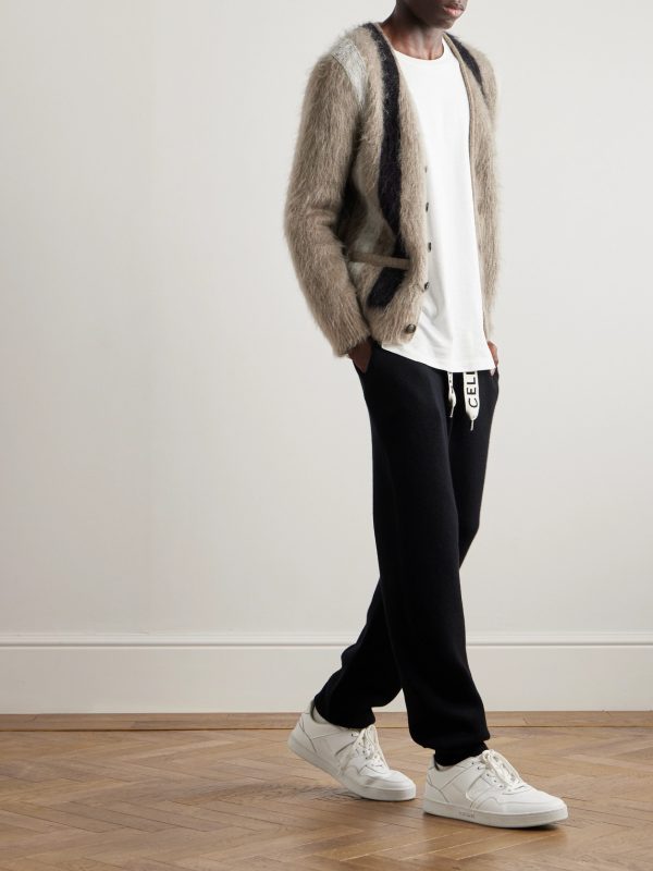 Tapered Wool and Cashmere-Blend Sweatpants - OU