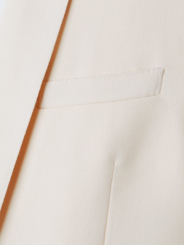Shawl-Collar Wool and Mohair-Blend Suit Jacket - E1