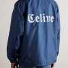 Logo-Print Shell Coach Jacket - BK Logo-Print Shell Coach Jacket - BK
