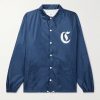 Logo-Print Shell Coach Jacket Logo-Print Shell Coach Jacket