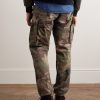 Tapered Camouflage-Print Cotton-Ripstop Cargo Trousers - BK Tapered Camouflage-Print Cotton-Ripstop Cargo Trousers - BK