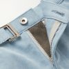 Straight-Leg Belted Faux Suede Shorts - E1 Straight-Leg Belted Faux Suede Shorts - E1