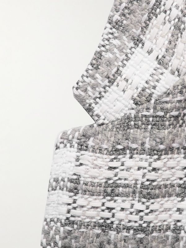 Checked Wool Blazer - E1 Checked Wool Blazer - E1