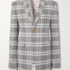 Checked Wool Blazer Checked Wool Blazer