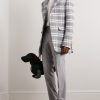 Checked Wool Blazer - OU Checked Wool Blazer - OU