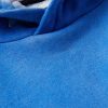 Pigment Spray Star Leather-Trimmed Cotton-Jersey Hoodie - CU
