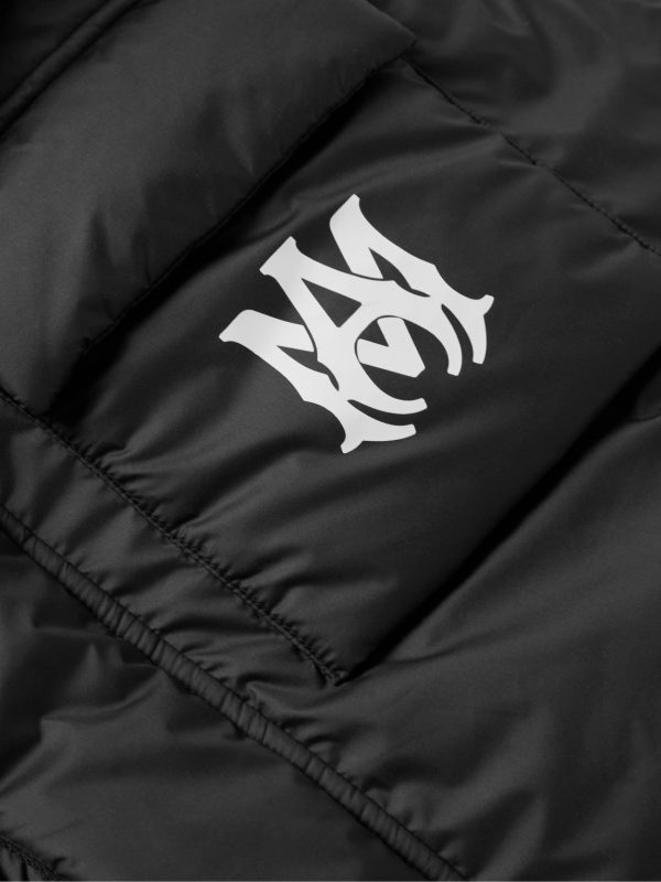 Logo-Print Shell Hooded Down Gilet - E1 Logo-Print Shell Hooded Down Gilet - E1
