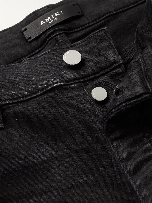 Skinny-Fit Distressed Jeans - E1 Skinny-Fit Distressed Jeans - E1