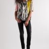 Skinny-Fit Distressed Jeans - OU Skinny-Fit Distressed Jeans - OU