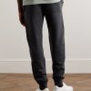 Tapered Garment-Dyed Cotton-Jersey Sweatpants - BK Tapered Garment-Dyed Cotton-Jersey Sweatpants - BK