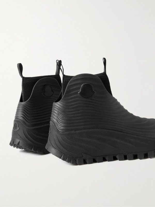 Acqua High Knitted and Recycled-EVA Boots - BK