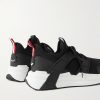 Lunarove Rubber and Leather-Trimmed Neoprene Sneakers - BK