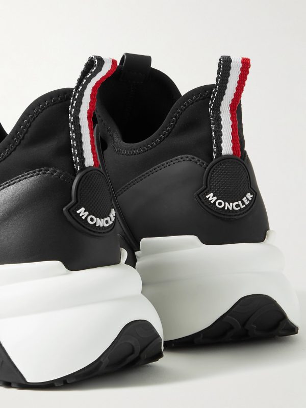 Lunarove Rubber and Leather-Trimmed Neoprene Sneakers - CU