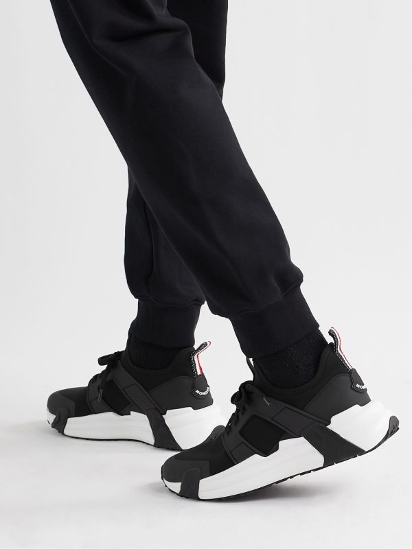 Lunarove Rubber and Leather-Trimmed Neoprene Sneakers - E1