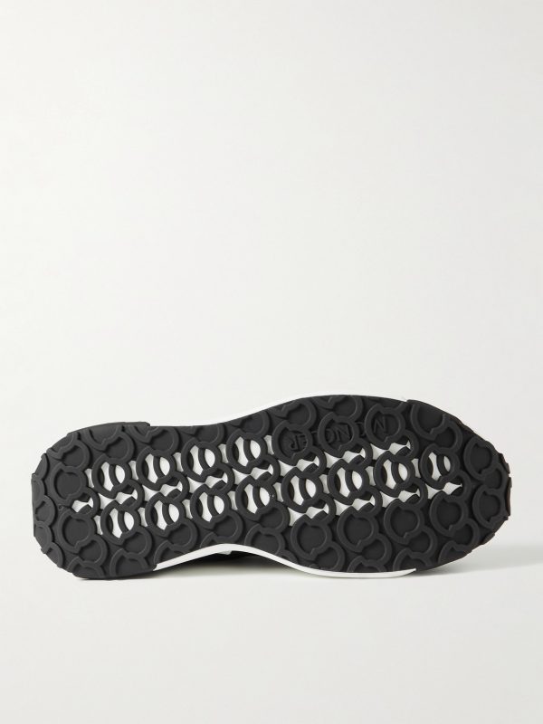 Lunarove Rubber and Leather-Trimmed Neoprene Sneakers - E2